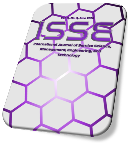 					View Vol. 9 No. 3 (2026): International Journal of Service Science, Management, Engineering, and Technology (June)
				
